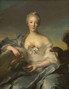 Madame Le Fèvre De Caumartin As Hebe — Marc Nattier