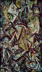 Troubled Queen – O Lume Interioară Tulbure: Explorarea Viziunii Abstracte A Lui Jackson Pollock — Paul Jackson Pollock