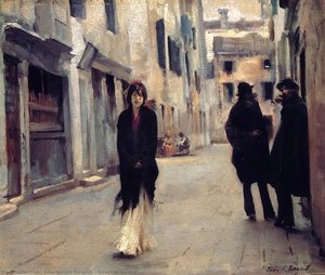 Stradă În Veneția — John Singer Sargent