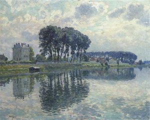 The Marne At Pomponne — Henri Lebasque