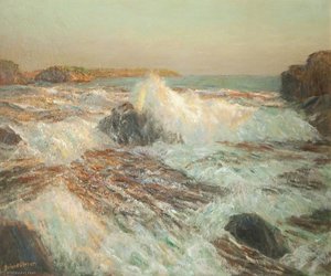 Waterfall In Sweden — Albert Julius Olsson