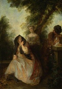 'in This Pleasant Solitude.' — Nicolas Lancret