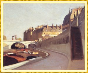 Il Quai Dei Grandi Augustini — Edward Hopper