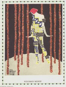Dancer Miss Olga George — Koloman Moser