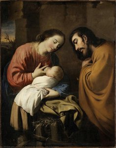 The Holy Family — Francisco De Zurbarán