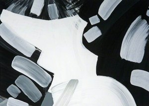 Tracks, Signs, Glimpse, Wolf (polyptych, Panel 2 Of 8) — Esther Tyson