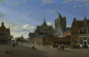 A View In Cologne — Jan Van Der Heyden