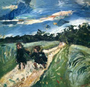 Return From School After The Storm — Хаим Сутин