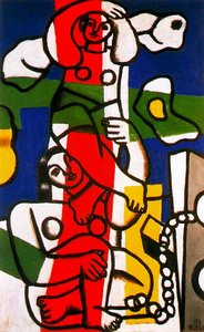 The Acrobats Polychrome — Fernand Léger