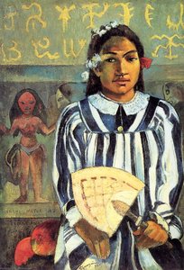 Marahí Metua No Tehamana (také Známá Jako Tehamana Má Mnoho Předků) — Paul Gauguin
