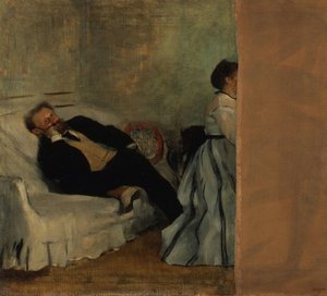 Monsieur Y Madame Edouard Manet — Hilaire-germain-edgar Degas