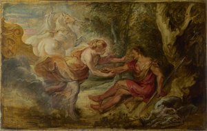 Aurora Abducting Cephalus — 피터 파울 루벤스 작업장