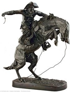 The Bronco Buster — Frederic Remington