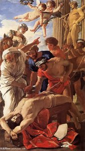 Pyhä Erasmusin Kuolema — Nicolas Poussin