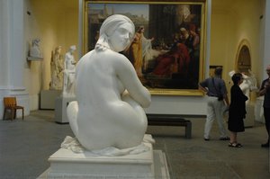 Odalisque, James Pradier, Seen From Behind In The Exhibition Rooms — Jean Jacques Pradier