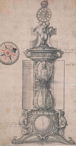 Návrh Na Hodiny Solného Anthonyho Denného — Hans Holbein Mladší