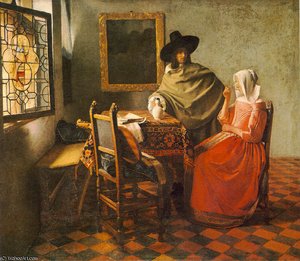Vahşi Şarap, Gemäldegalerie — Johannes Vermeer