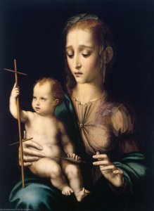 Madonna With The Child — Luis De Morales