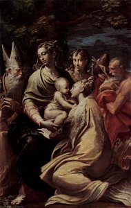 Madonna And Child With Saints — Parmigianino