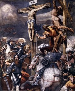 Golgotha (detail) — Il Pordenone