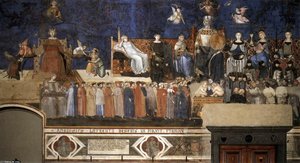 Allegory Of The Good Government — Ambrogio Lorenzetti
