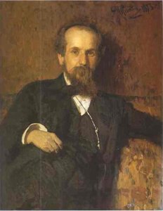 Portrait Of The Artist Pavel Tchistyakov — Ilya Yefimovich Repin