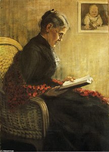 Porträt Der Mutter Des Künstlers — Franz Marc