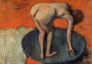 The Tub — Edgar Degas