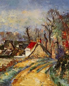 Naizvolavanje Ceste U Auversu — Paul Cezanne