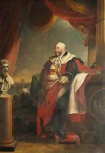 The Duke Of Norfolk (1746–1815), Looking Over The Wye Bridge And Hereford Cathedral — James Lonsdale