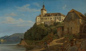 Persenbeug Castle On The Danube — Ferdinand Georg Waldmüller