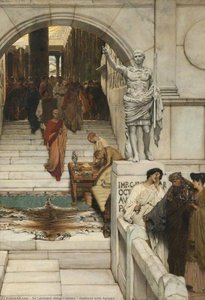 Incontro Con Agrippa — Lourens Alma Tadema