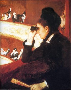 A Loge — Mary Stevenson Cassatt