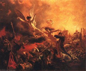 The Triumph Of The Genius Of Destruction — Count Mihaly Von Zichy