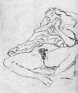 Nude(detail) — Gustaw Klimt