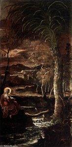 Szent Margit Egyiptom — Tintoretto