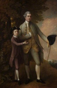 Thomas Rumbold (1736–1791), And Son — Thomas Gainsborough