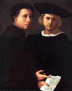Portrait Of Two Friends — Jacopo Carucci