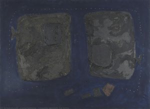 Concetto Spaziale (la Noche) — Lucio Fontana