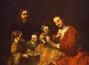 Portrait Of A Family — Rembrandt Van Rijn