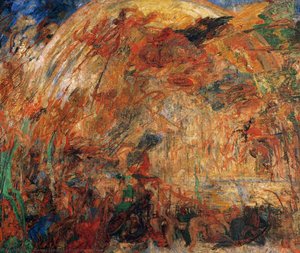 Le Foudroiement Des Anges Rebelles Ou La Chute Des Anges Rebelles — James Ensor