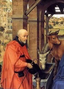 St. Kolumba Altar (detail) — Rogier Van Der Weyden