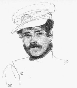Autoritratto Con Cappello — Eugène Delacroix