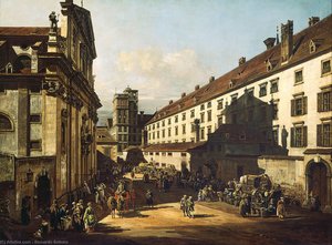 Die Dominikanerkirche In Wien — Bernardo Bellotto