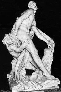 Milon De Crotone Detail — Pierre Puget