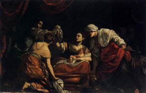 Birth Of The Virgin — Simon Vouet