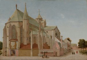 The Mariaplaats With The Mariakerk In Utrecht — بيتر يانز ساينريدام