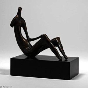 Seated Woman; One Arm — Henry Moore