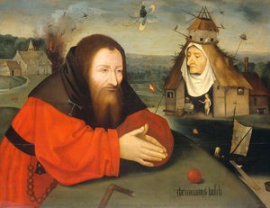 La Tentación De San Antonio, Jheronimus Bosch (al Estilo De), C. 1550 - C. 1600 — Jerónimo Bosch