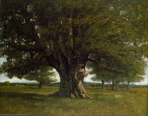 L'ulivo Di Flagey (l'ulivo Di Vercingetorix) — Gustave Courbet